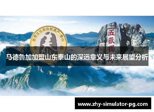 马德鲁加加盟山东泰山的深远意义与未来展望分析 马德鲁加加盟山东泰山的深远意义与未来展望分析